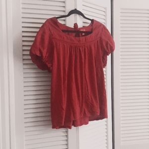 Short sleeve, MAGENTA blouse